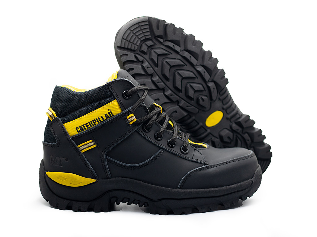 Bota Caterpillar 08 New Puntera Negro